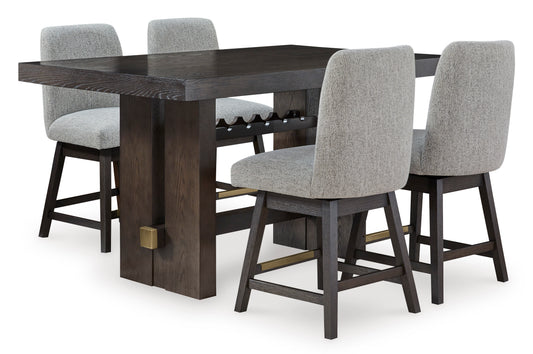 Burkhaus Counter Height Dining Table Set