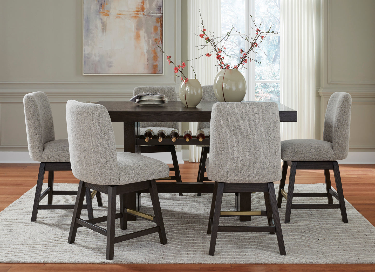 Burkhaus Counter Height Dining Table Set