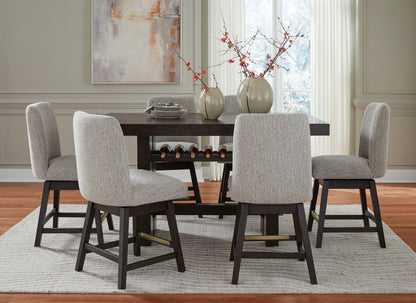 Burkhaus Counter Height Dining Table Set
