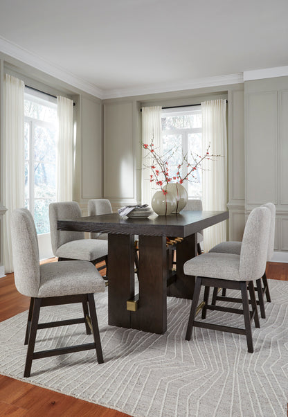 Burkhaus Counter Height Dining Table Set