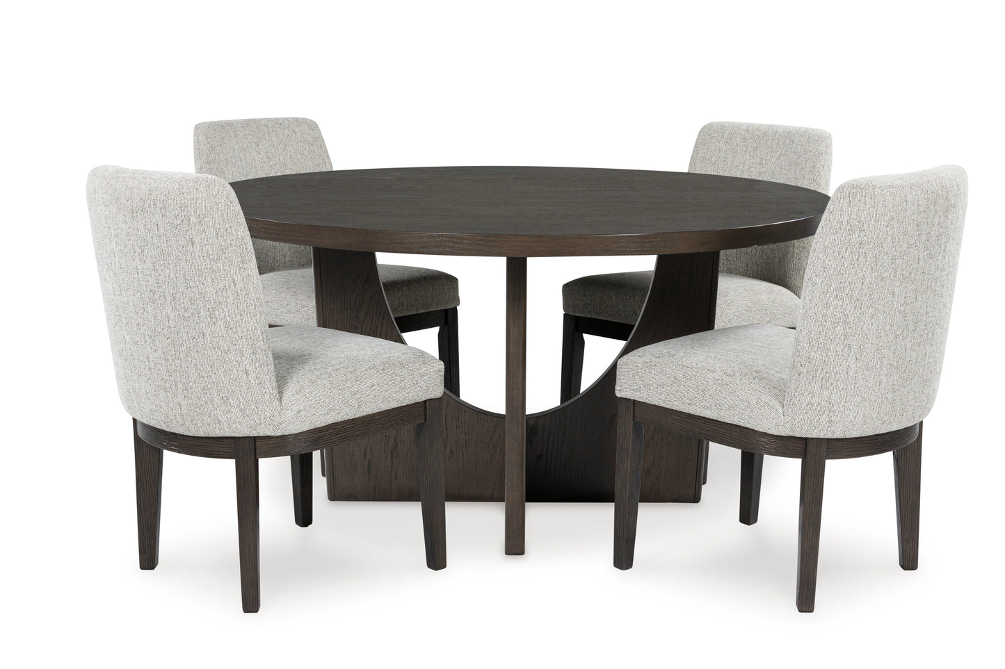 Burkhaus Round Dining Set 5 Chair