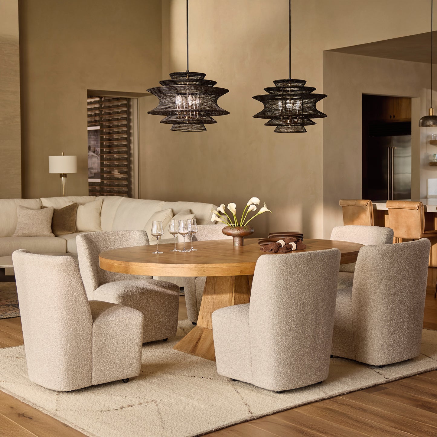 Bracken Oval Dining Room Set