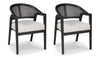 Bracken Dining UPH Arm Chair