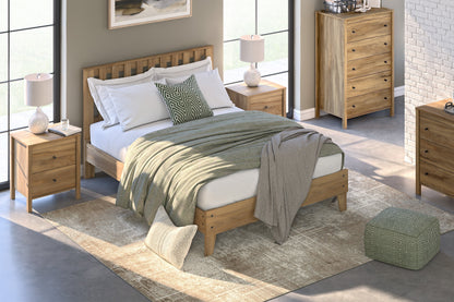 Ashley Homestore | Bermacy Queen Platform Panel Bed