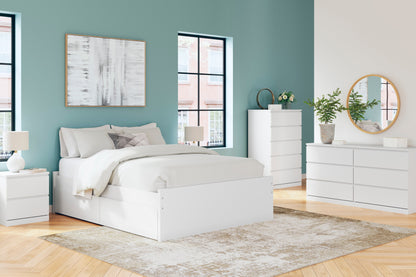 Ashley Homestore | Onita Full Platform Bed with 2 Side Storage