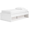 Ashley Homestore | Onita Twin Platform Bed with 1 Side Storage