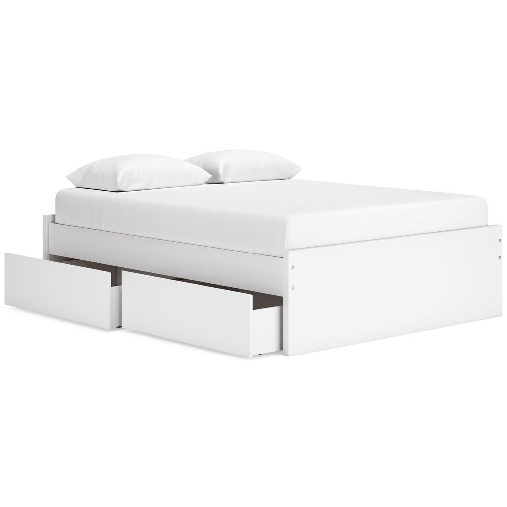 Ashley Homestore | Battelle Full Panel Platform Bed