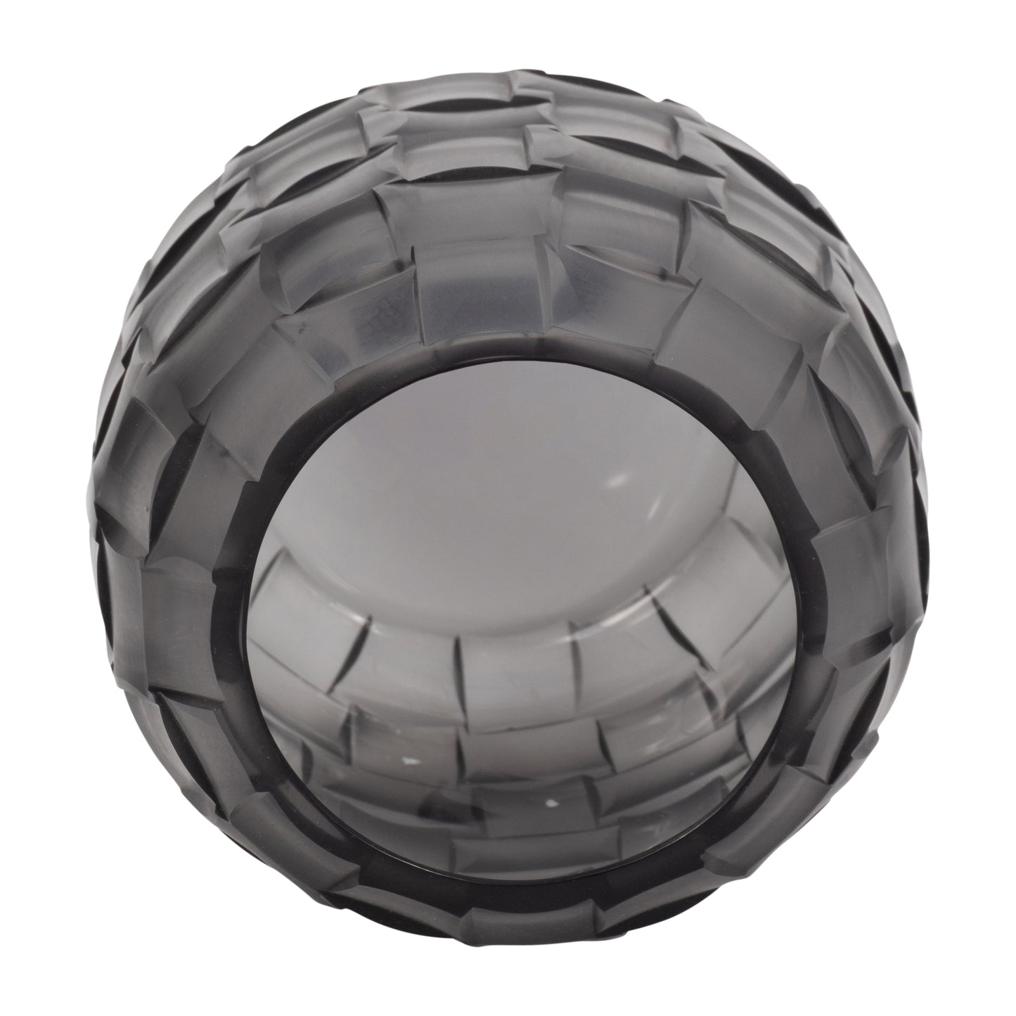 EV19116-01  GLASS, 13"H MOSAIC VASE, BLUE( Sagebrook Home  )