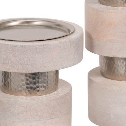 EV19273-02  S/4 24X24 ALTAI DIMENSIONAL PLASTER WALL DECOR( Sagebrook Home  )