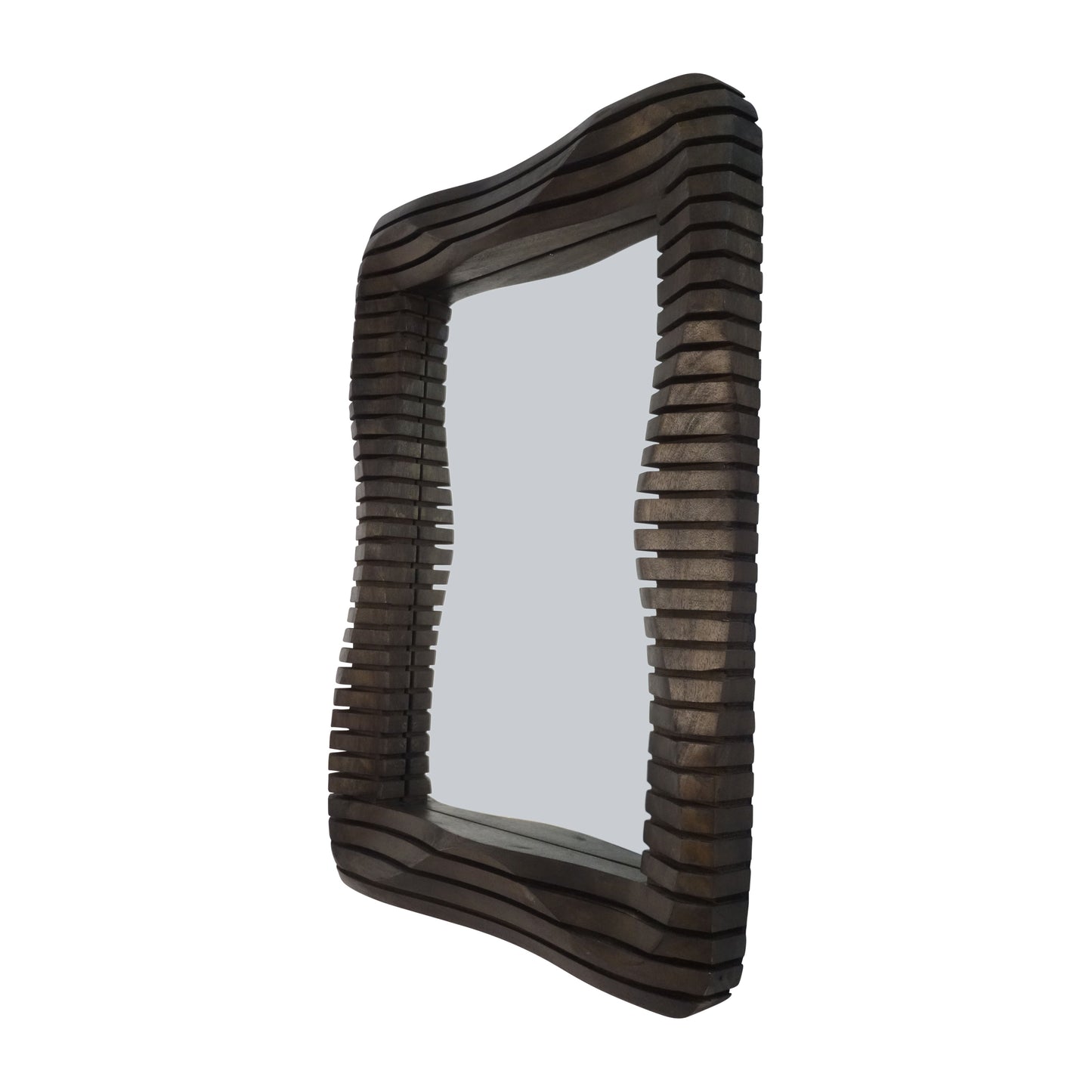 EV19308  36" CHASTAIN CARVED WOOD WALL MIRROR( Sagebrook Home  )