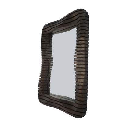EV19308  36" CHASTAIN CARVED WOOD WALL MIRROR( Sagebrook Home  )