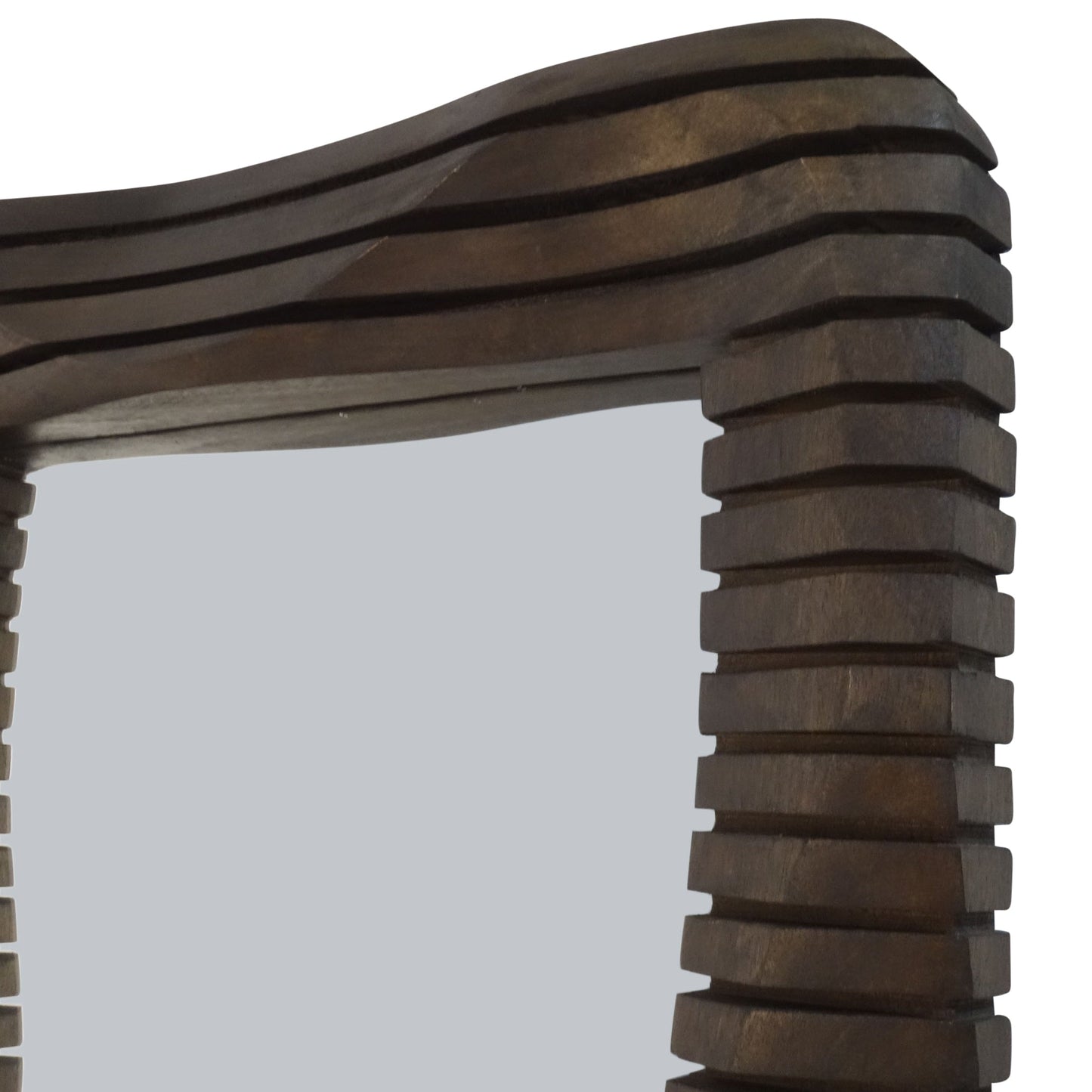 EV19308  36" CHASTAIN CARVED WOOD WALL MIRROR( Sagebrook Home  )