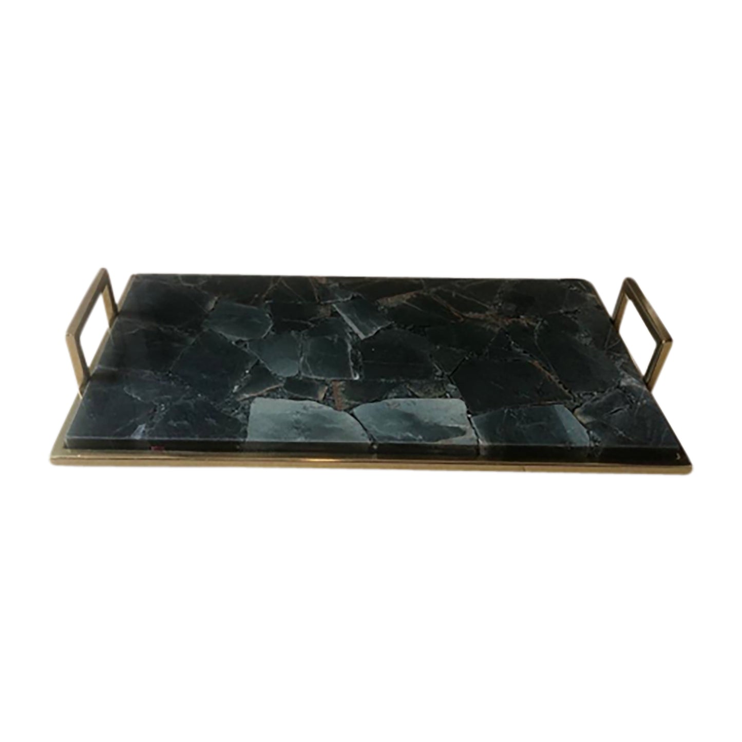 EV19342-02  27" RAFAEL TRAVERTINE TRAY, NATURAL( Sagebrook Home  )