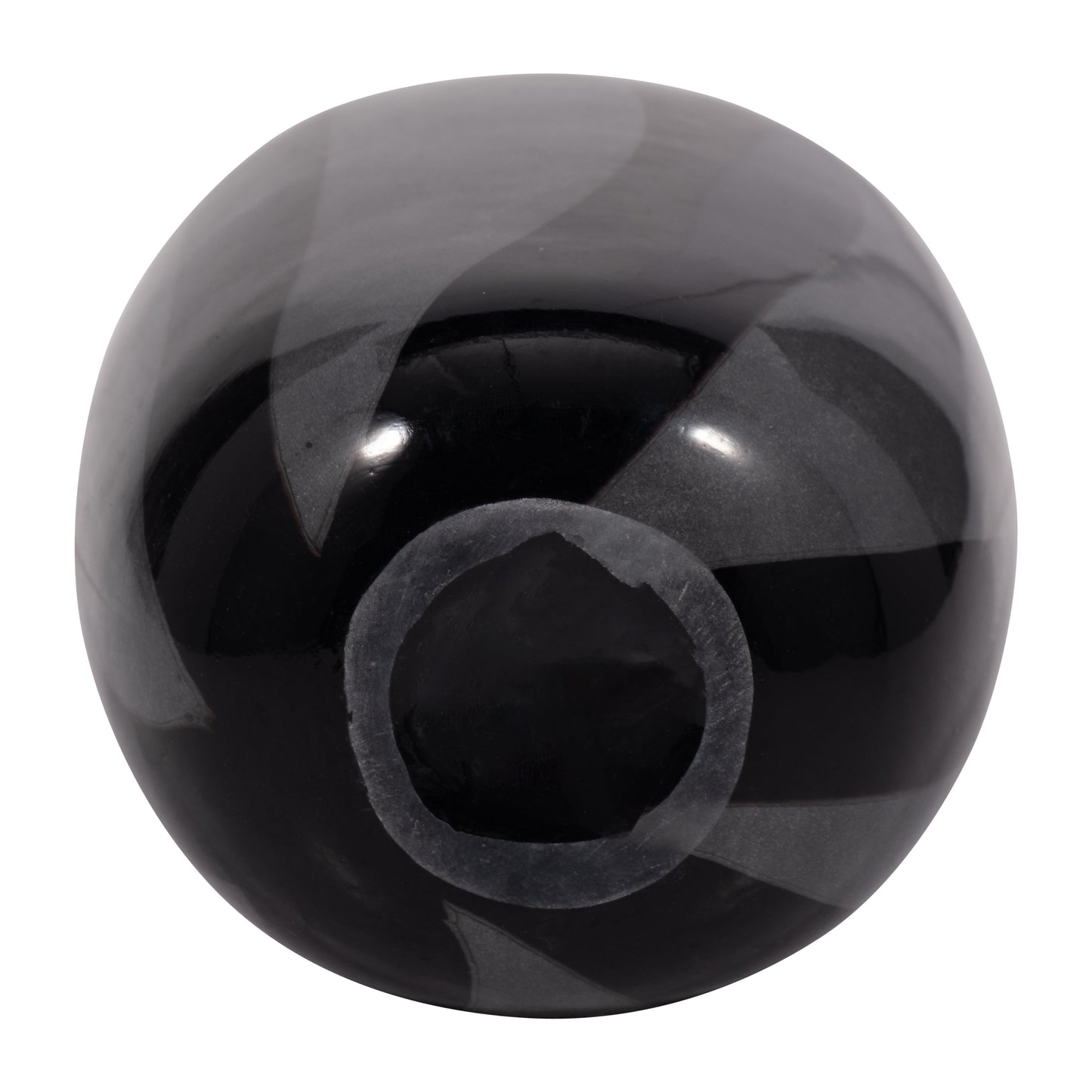 EV19436-01  S/2 5/6" SERENITY BLUE SWIRL SPHERES( Sagebrook Home  )