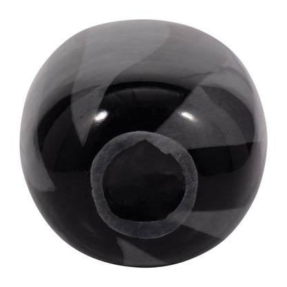 EV19436-01  S/2 5/6" SERENITY BLUE SWIRL SPHERES( Sagebrook Home  )