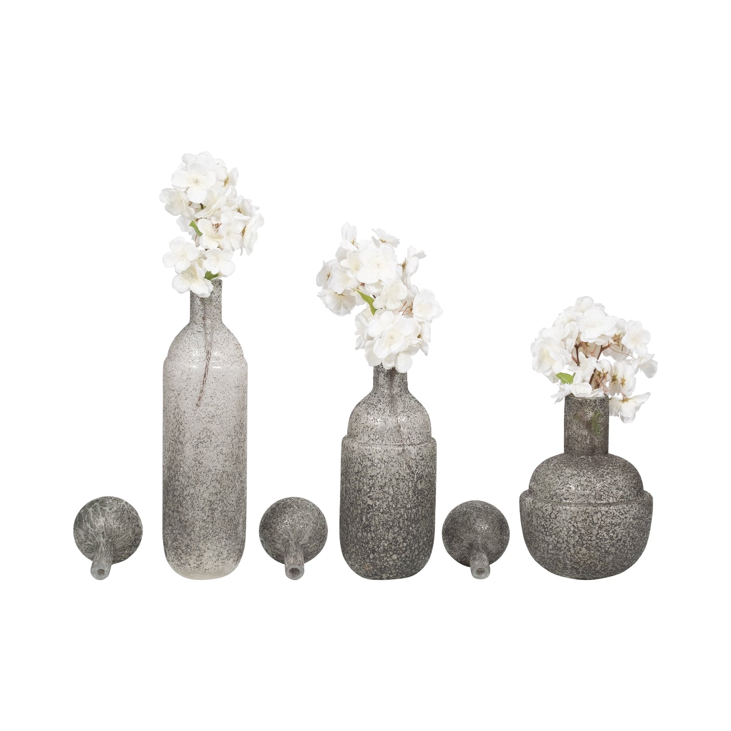 EV19451-02  Glass Vases( Sagebrook Home  )