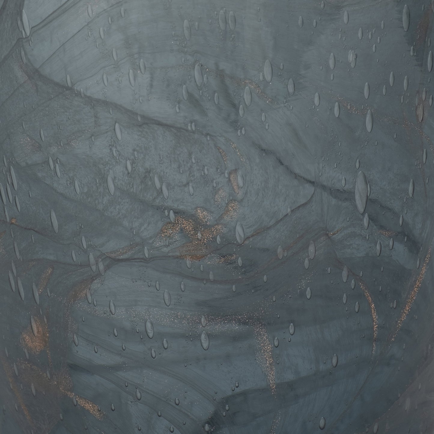 EV19695  21" GLASS VASE W/ BLUSH KNOB, SILVER( Sagebrook Home  )