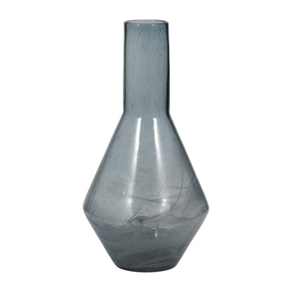 EV19696  15" MARLA SMALL BRONZE CRYSTAL CANDLESTICK( Sagebrook Home  )