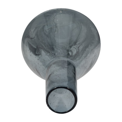 EV19696  15" MARLA SMALL BRONZE CRYSTAL CANDLESTICK( Sagebrook Home  )