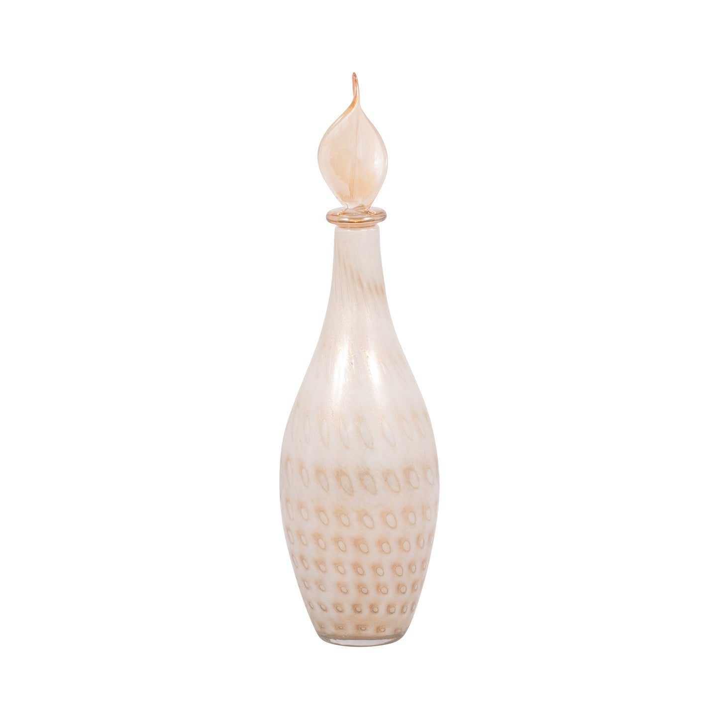 EV19703-03  7" KARNORA CURLY VASE, NATURAL( Sagebrook Home  )