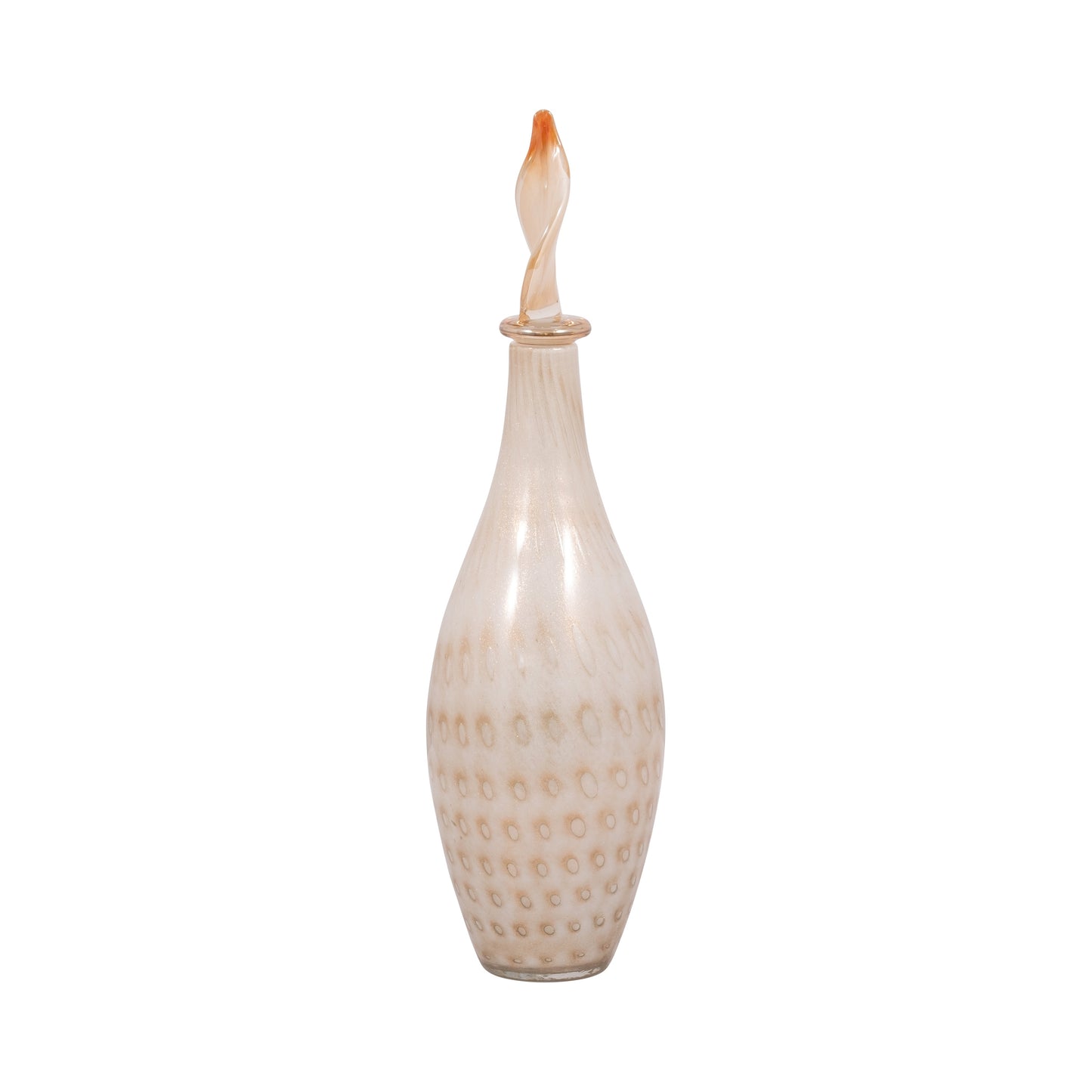 EV19703-03  7" KARNORA CURLY VASE, NATURAL( Sagebrook Home  )
