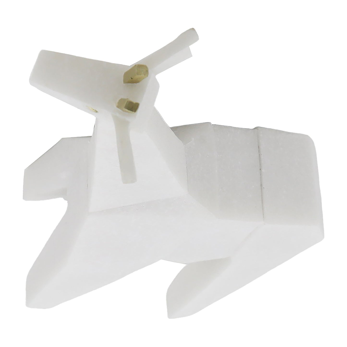 EV19756  16" CORSICA 3D PRINTED VASE, ROSE SMOKE( Sagebrook Home  )