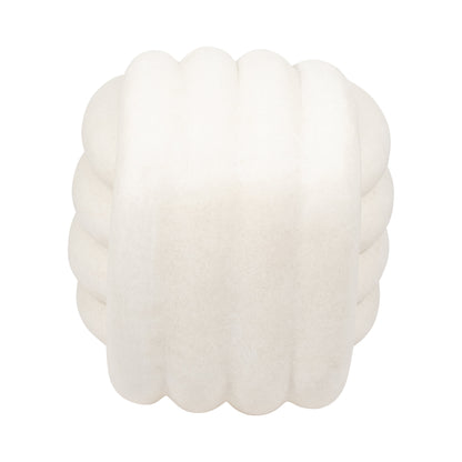 EV19779  36X36 CAILEN TXTURED ROUND WOODEN MIRROR,WHITEWASH( Sagebrook Home  )