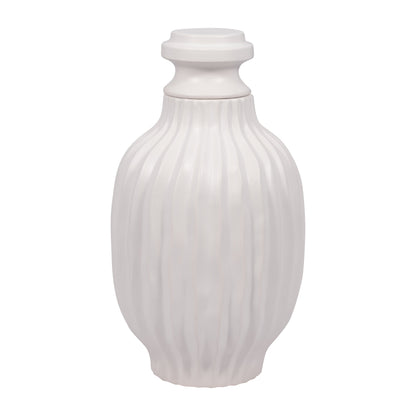 EV19852-02  FENTON SMALL CERAMIC LIDDED JAR( Sagebrook Home  )