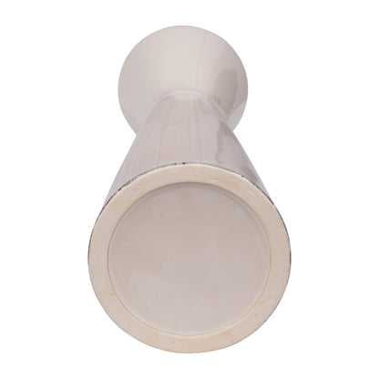 EV19856-02  Vintage Floral Gourd Vase, Blue( Sagebrook Home  )