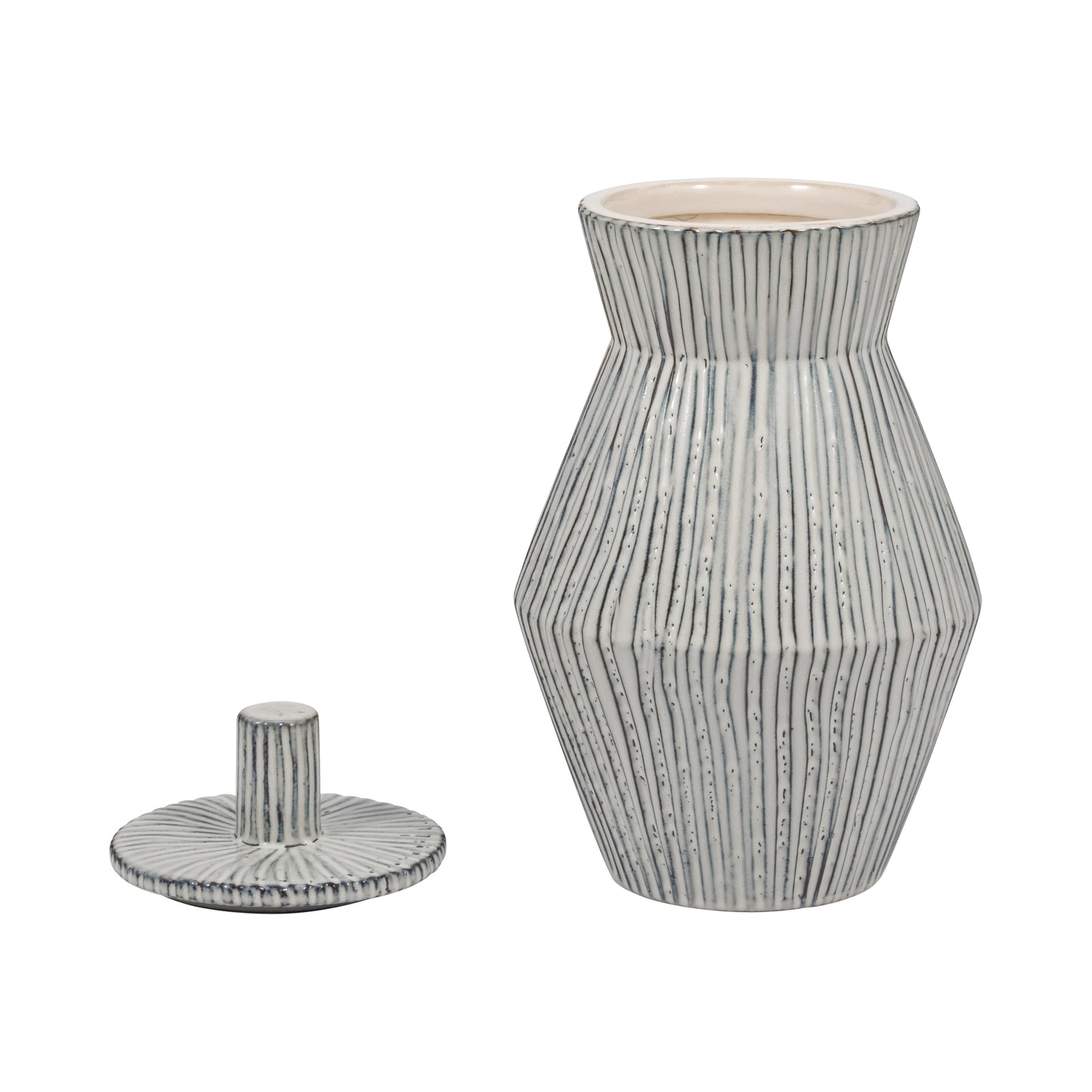 EV19871-01  ALONDRA SMALL CERAMIC FLOOR VASE( Sagebrook Home  )