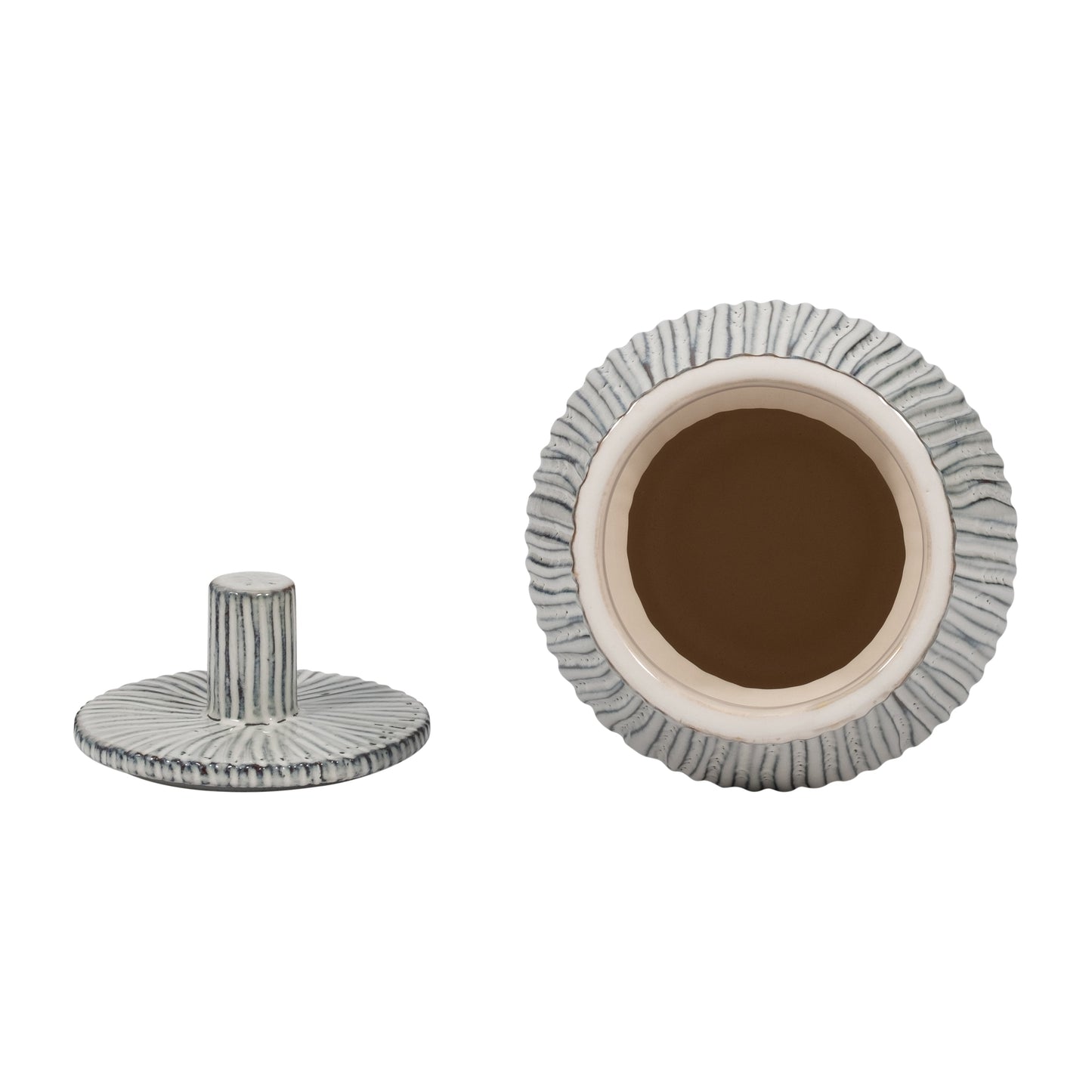 EV19871-01  ALONDRA SMALL CERAMIC FLOOR VASE( Sagebrook Home  )