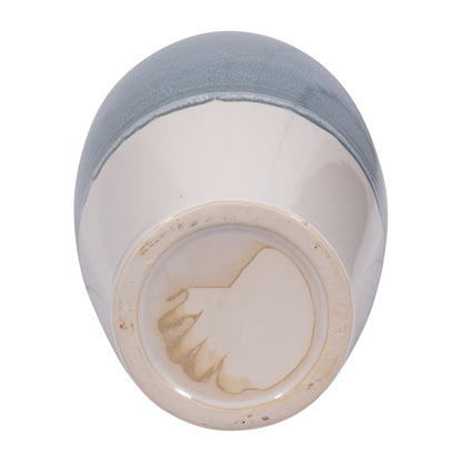مزهرية EV20054-02 ثنائية اللون، ارتفاع 31 بوصة، لون أزرق داكن (Sagebrook Home)