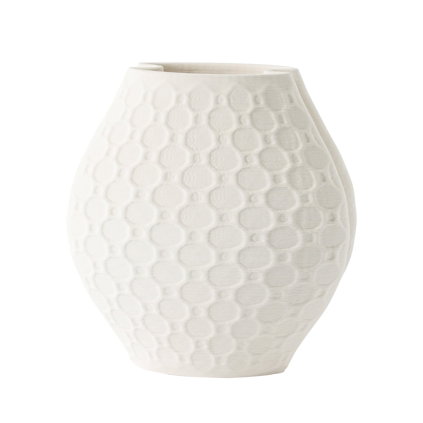 EV20082-01  11" HIDAKA SMALL VASE, IVORY( Sagebrook Home  )