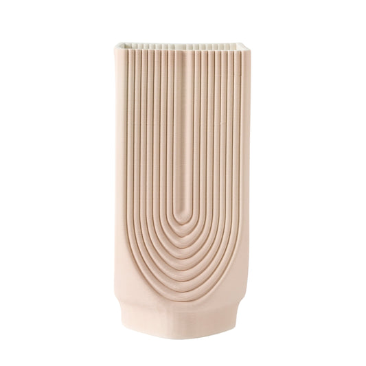 EV20083-02  15" ROUND 3-TONE VASE, WHITE/NAVY( Sagebrook Home  )