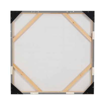 EV70309  17"MAVERICK SMALL METAL & SANDSTONE HURRICANE, BLA( Sagebrook Home  )