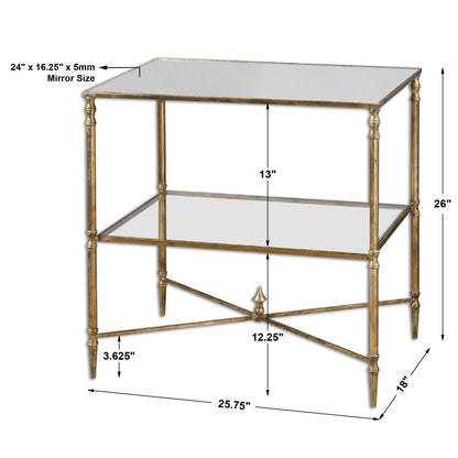 26120-C-UTT |Henzler 65 W x 66 H x 45 D Rectangle End Table