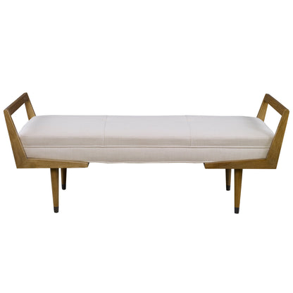 Waylon Bench, Ivory