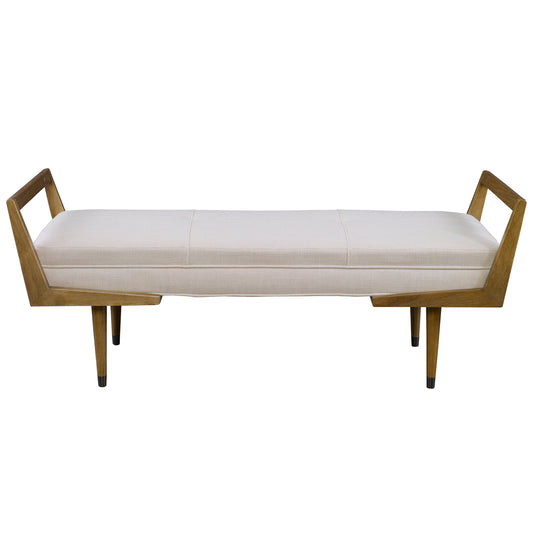 Waylon Bench, Ivory
