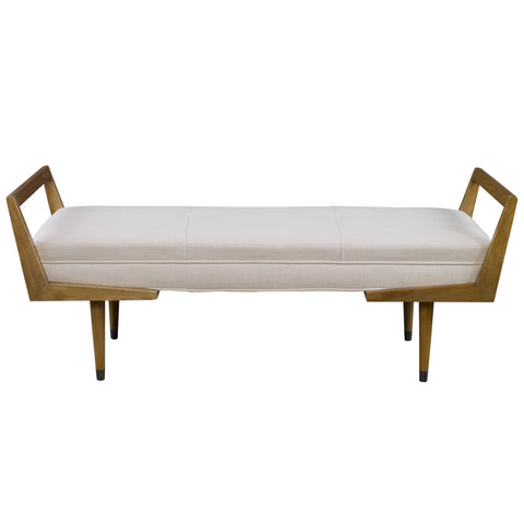 Waylon Bench, Ivory