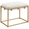 Paradox Small Bench, Gold