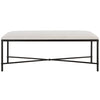 Uttermost Avenham Black Framed Bench
