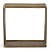 Derwent Side Table, Antique Brass