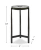 Uttermost Eternity Iron & Glass Accent Table