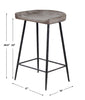 Uttermost Cordova Carved Wood Counter Stool