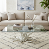 Big Sur Coffee Table - White, 2 Cartons