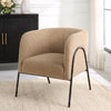 Uttermost Jacobsen Tan Shearling Barrel Chair