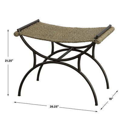 أقصى شاطئ بلايا، أعشاب بحرية، مقعد صغير