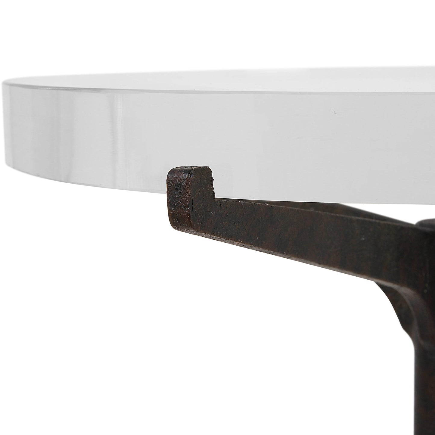 طاولة جانبية صناعية من شركة Uttermost Forge