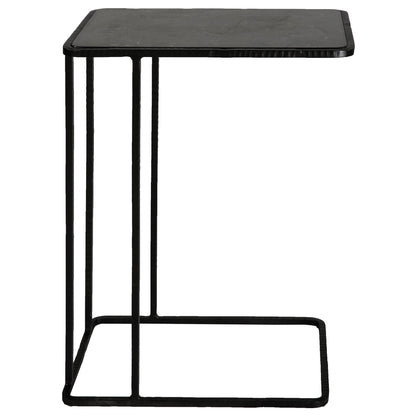 Uttermost Cavern Stone & Iron Accent Table