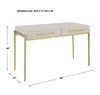 Uttermost Jewel Modern White Desk